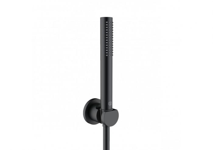 Zestaw wannowo-natryskowy KLUDI NOVA FONTE Puristic metalowy natynkowy DN 15 czarny mat 1S | 208503915