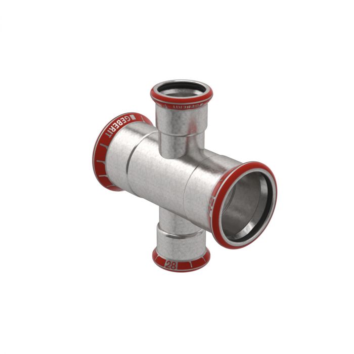 Czwórnik redukcyjny stal niestopowa 42 x 28 mm Mapress C-Stahl