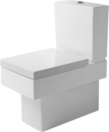 Miska toaletowa ceramiczna z powłoką WonderGliss DURAVIT Vero stojąca 37 x 63 cm biały alpin | 21160900001