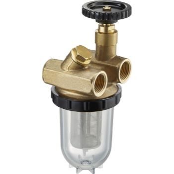Filtr oleju opałowego Siku (tworzywo spiekane) Olipur z wkładem z siatki niklowej (100-150 µm) GW x GW 1/2"