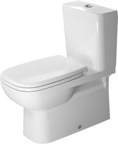 D-Code miska toaletowa ceramiczna stojąca odpływ poziomy lub pionowy 35.5 x 69.5 cm biały alpin bez spłuczki