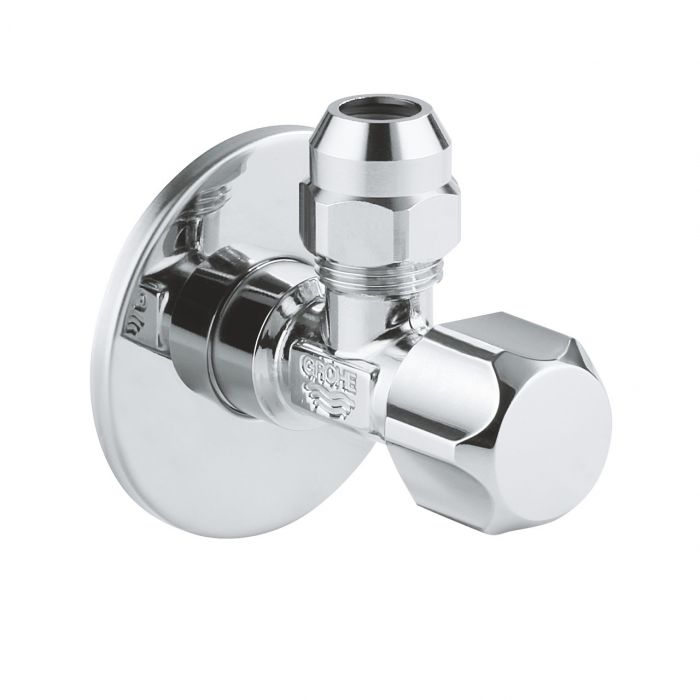 Zawór kątowy 1/2"xGZ 3/8" GROHE chrom | 22031000
