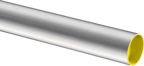 Rura ze stali nierdzewnej z żółtym korkiem 108 x 2 mm 6 m sztanga Sanpress Inox 2203XL