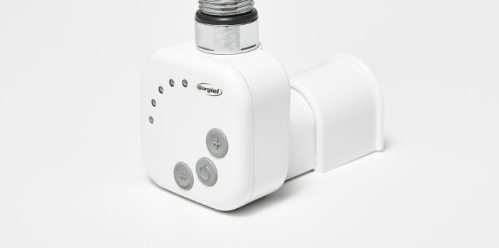 Grzałka z maskownicą GORGIEL GKM biała  | 220407503001
