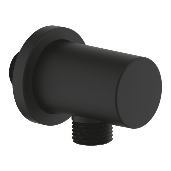 Kolano przyłączeniowe ścienne GROHE Rainshower phantom black  | 22118KF0