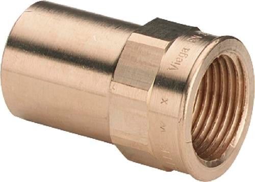 Złączka przejściowa z brązu końcówka wsuwana GW 22 mm x 1/2" Sanpress 2212.1