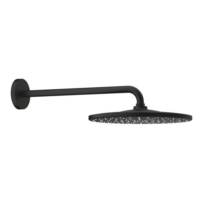 Deszczownica 1-strumieniowa długość ramienia 422 mm, deszczownica fi 310 mm, GROHE Rainshower 310 Mono phantom black | 22121KF0