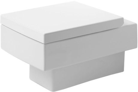 Miska toaletowa ceramiczna z powłoką WonderGliss DURAVIT Vero wisząca lejowa 37 x 54.5 cm | 22170900641