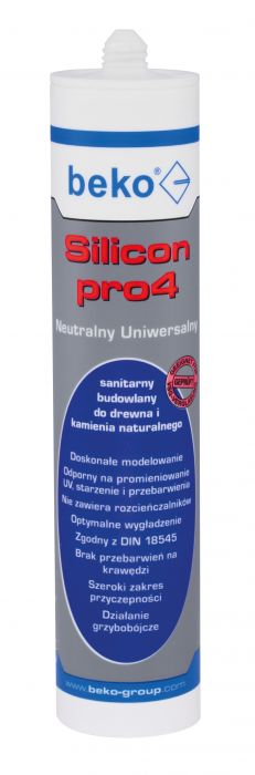 Silikon Pro4 biały 0.31 l