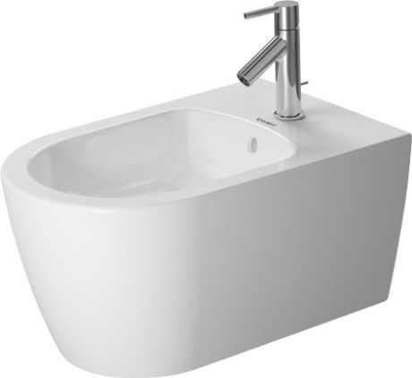 Bidet ceramiczny wiszący DURAVIT Me by Starck 37 x 57 cm biały alpin | 2288150000