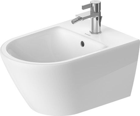 Bidet ceramiczny wiszący bez powłoki DURAVIT D-Neo mocowanie Durafix w komplecie 37 x 27 x 54 cm biały alpin | 2294150000