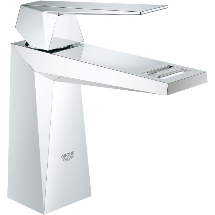 Bateria umywalkowa stojąca GROHE POLSKA Allure Brilliant 1-uchwytowa 1-otworowa mosiężna DN 15 chrom z wylewką ze zintegrowanym perlatorem | 23033000