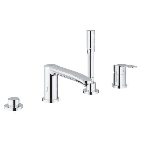 Bateria wannowa montaż nawannowy GROHE Eurostyle Cosmopolitan 1-uchwytowa 4-otworowa mosiężna chrom  | 23048003