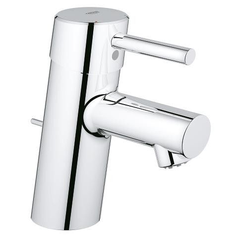 Bateria umywalkowa stojąca GROHE Concetto 1-uchwytowa 1-otworowa do otwartych term bezciśnieniowych mosiężna DN 15 chrom | 23060001