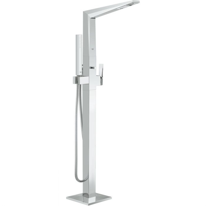 Bateria wannowa podłogowa do montażu gotowego z 45984001 GROHE POLSKA Allure Brilliant 1-uchwytowa 1-otworowa mosiężna chrom z wylewką ze zintegrowanym perlatorem | 23119000
