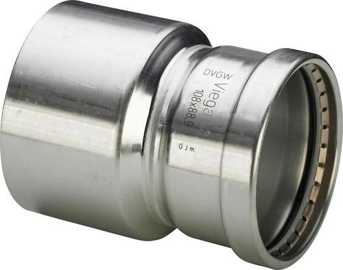 Złączka redukcyjna ze stali nierdzewnej końcówka wsuwana 88,9 x 64 mm Sanpress Inox 2315.1XL