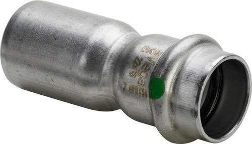 Złączka ze stali nierdzewnej redukcyjna, końcówka wsuwana 35 x 28 mm Sanpress Inox 2315.1