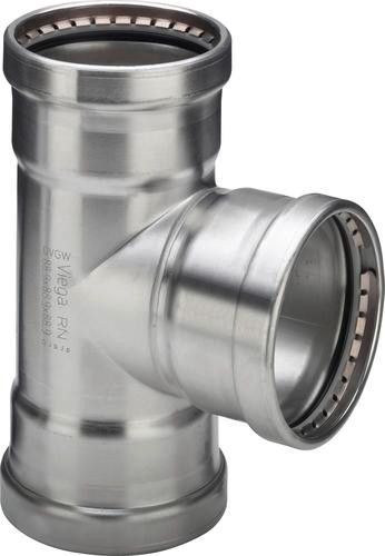 Trójnik redukcyjna ze stali nierdzewnej 88,9 x 22 x 88,9 mm Sanpress Inox 2318XL