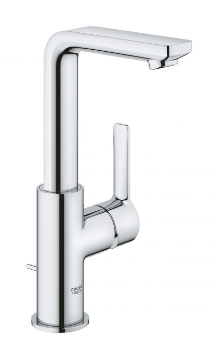 Bateria umywalkowa sztorcowa GROHE Lineare 1-uchwytowa 1-otworowa DN 15 chrom | 23296001
