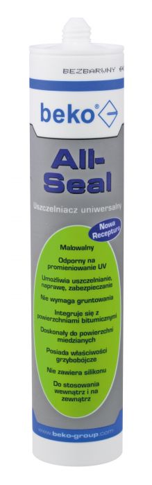 Uszczelniacz uniwersalny All-Seal bezbarwny 0.3 l