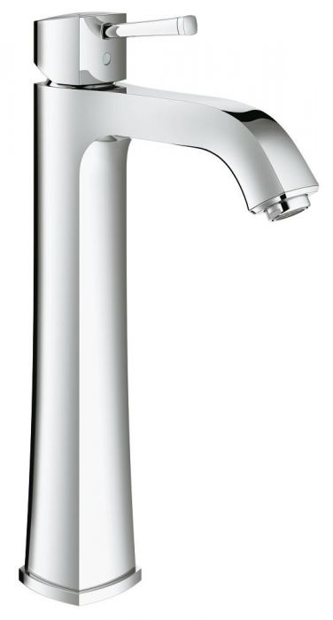 Bateria umywalkowa sztorcowa wysoka GROHE Grandera 1-uchwytowa 1-otworowa do umywalek wolnostojących mosiężna DN 15 chrom | 23313000