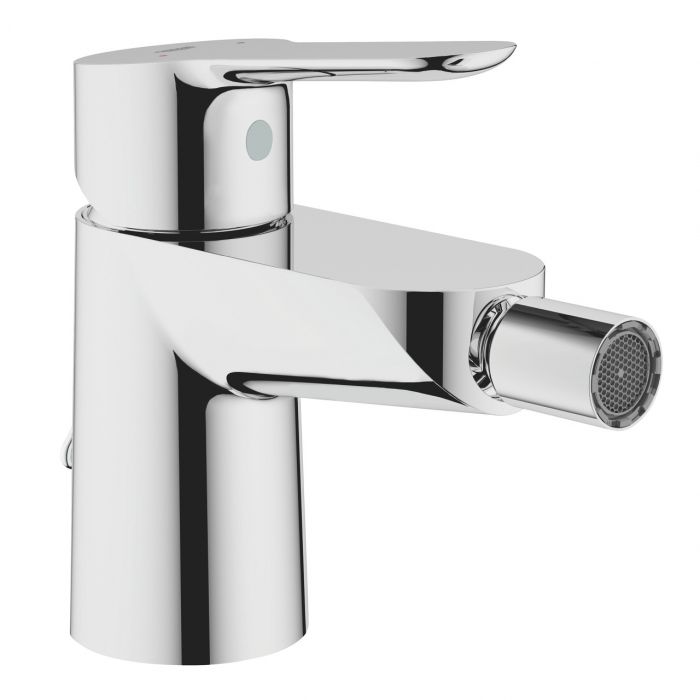 Bateria bidetowa stojąca GROHE BauEdge 1-uchwytowa 1-otworowa mosiężna DN 15 chrom  | 23332000
