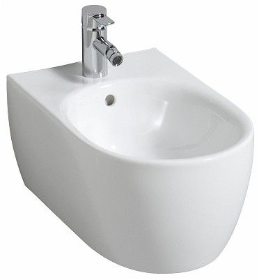 4U bidet wisząca z otworem do baterii jednootworowej
