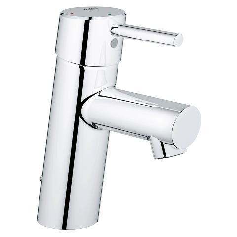 Bateria umywalkowa stojąca GROHE Concetto 1-uchwytowa 1-otworowa mosiężna DN 15 chrom | 2338110E