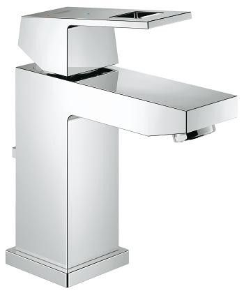 Bateria umywalkowa stojąca GROHE Eurocube 1-uchwytowa 1-otworowa chrom | 2339000E