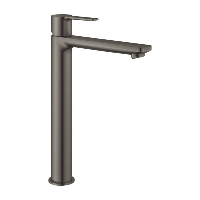 Bateria umywalkowa sztorcowa GROHE Lineare 1-uchwytowa 1-otworowa mosiężna DN 15 brushed hard graphite | 23405AL1