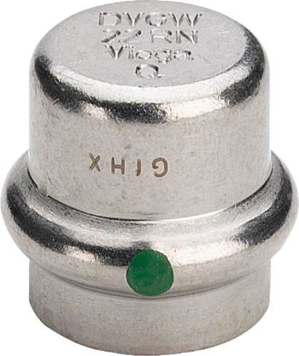 Zaślepka ze stali nierdzewnej 18 mm Sanpress Inox 2356