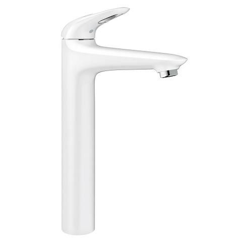 Bateria umywalkowa sztorcowa GROHE Eurostyle 1-uchwytowa 1-otworowa moon white/chrom | 23570LS3