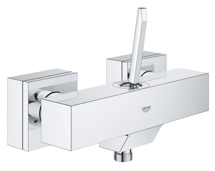 Bateria prysznicowa ścienna GROHE Eurocube Joy 1-uchwytowa 2-otworowa mosiężna chrom  | 23665000