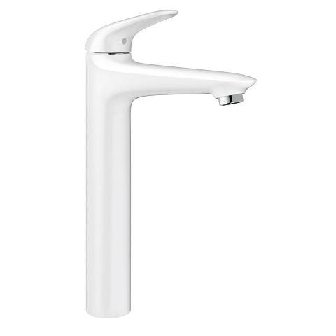 Bateria umywalkowa stojąca GROHE Eurostyle 1-uchwytowa 1-otworowa mosiężna moon white/chrom | 23719LS3