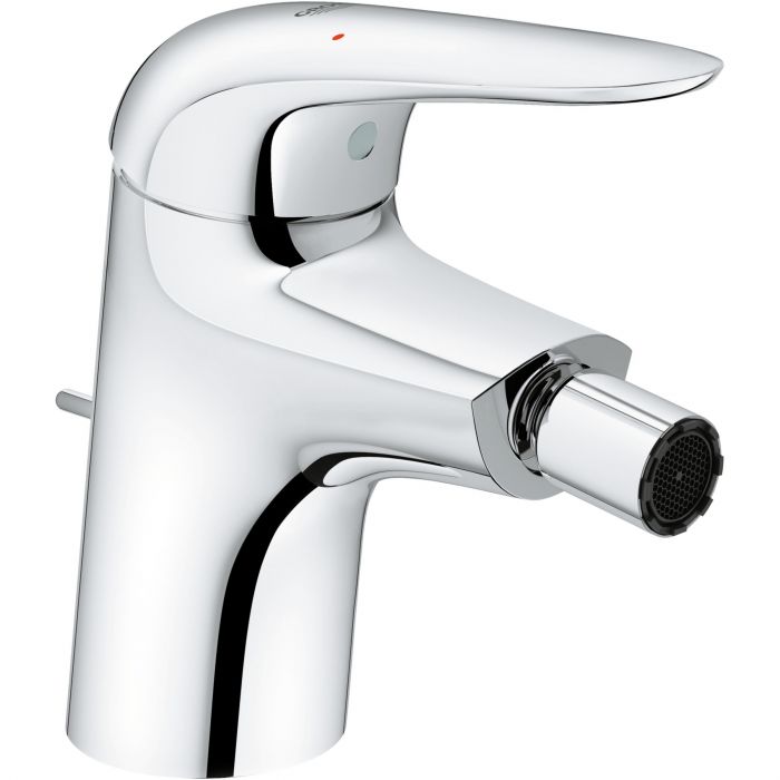 Bateria bidetowa stojąca GROHE Eurostyle 1-uchwytowa 1-otworowa mosiężna DN 15 chrom | 23720003