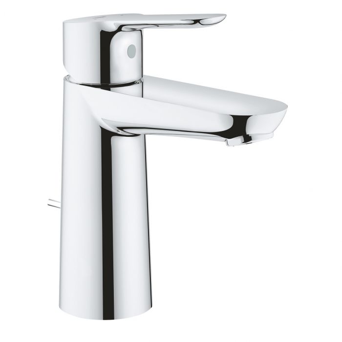 Bateria umywalkowa stojąca GROHE BauEdge 1-uchwytowa 1-otworowa mosiężna DN 15 chrom | 23758000