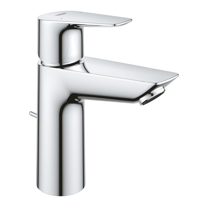 Bateria umywalkowa stojąca GROHE BauEdge 1-uchwytowa 1-otworowa DN 15 chrom | 23758001