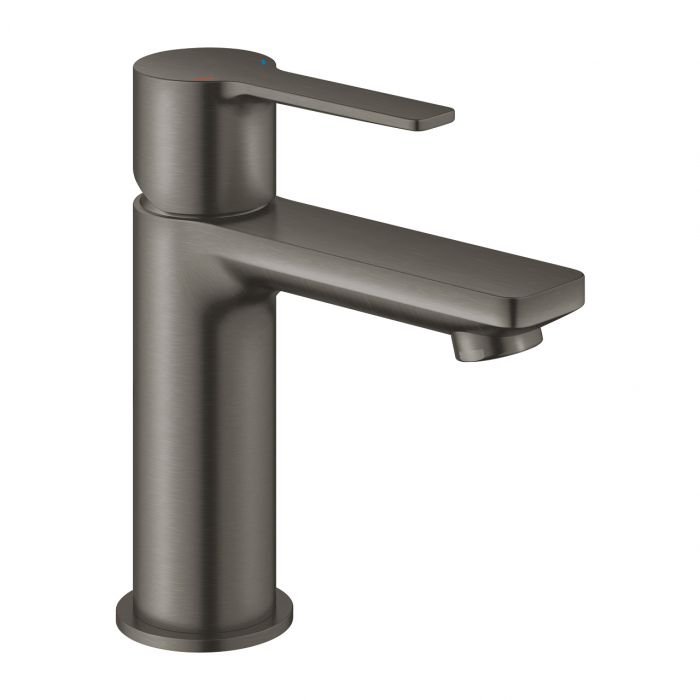 Bateria umywalkowa stojąca GROHE Lineare 1-uchwytowa 1-otworowa mosiężna DN 15 brushed hard graphite | 23791AL1