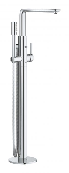 Bateria wannowa do montażu z elementem podtynkowym 45984001 wolnostojąca GROHE Lineare 1-uchwytowa 1-otworowa mosiądz chrom | 23792001