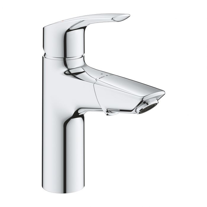 Bateria umywalkowa stojąca GROHE Eurosmart 1-uchwytowa 1-otworowa DN 15 chrom z wyciąganą wylewką | 23976003