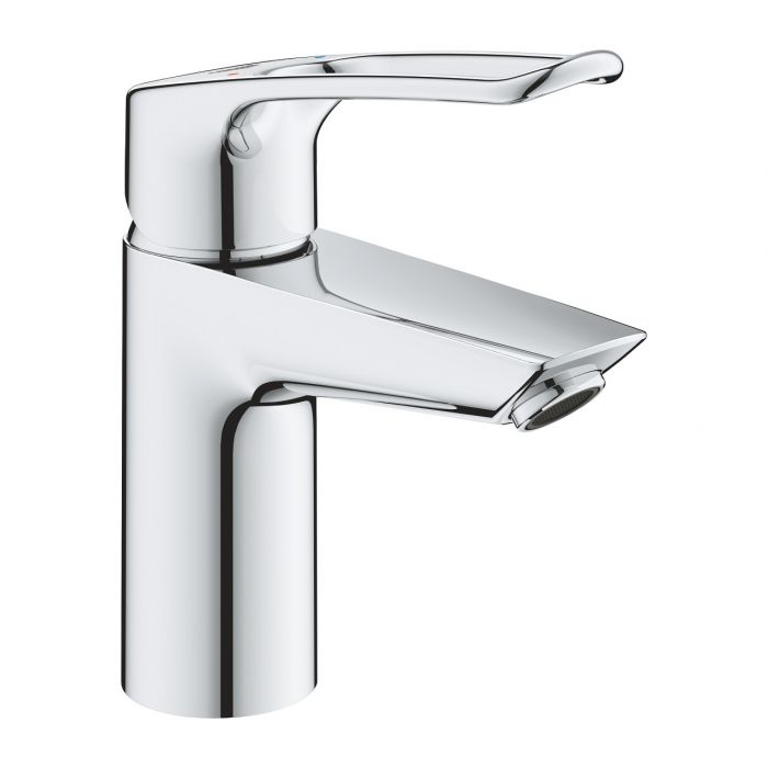 Bateria umywalkowa stojąca GROHE Eurosmart 1-uchwytowa 1-otworowa chrom | 23980003