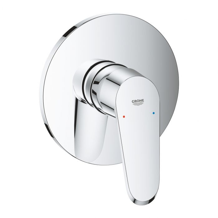 Element natynkowy do montażu gotowego z Rapido SmartBox 35600000 GROHE Eurodisc Cosmopolitan 1-uchwytowa do baterii prysznicowej podtynkowej chrom  | 24055002