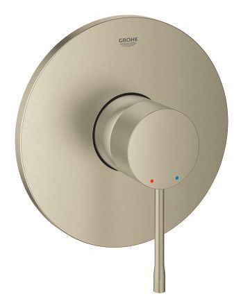 Element natynkowy do skompletowania z GROHE Rapido SmartBox 35600000 GROHE Essence 1-uchwytowa 1-otworowa brushed nickel | 24057EN1