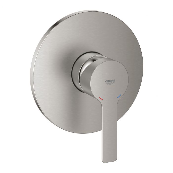 Element natynkowy do montażu z Rapido SmartBox 35600000/35604000 do obsługi jednego wyjścia wody GROHE Lineare 1-uchwytowa 1-otworowa stal nierdzewna | 24063DC1