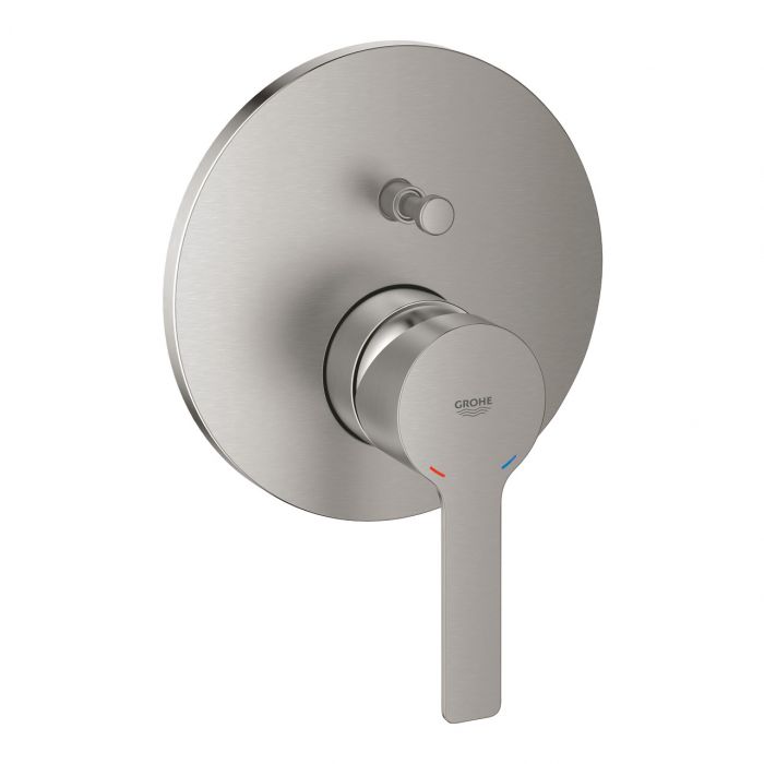 Element natynkowy do montażu z elementem podtynkowym Rapido SmartBox 35600000/35604000 GROHE Lineare 1-uchwytowa do baterii wannowej podtynkowej stal nierdzewna | 24064DC1