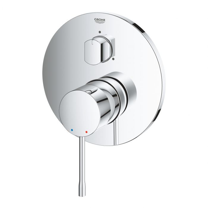 Element natynkowy do montażu gotowego z Rapido SmartBox (35600000) GROHE Essence 1-uchwytowa do baterii natryskowej podtynkowej chrom | 24092001