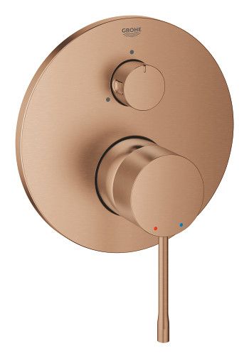 Element natynkowy do montażu gotowego z Rapido SmartBox (35600000) GROHE Essence 1-uchwytowa do baterii natryskowej podtynkowej brushed warm sunset | 24092DL1