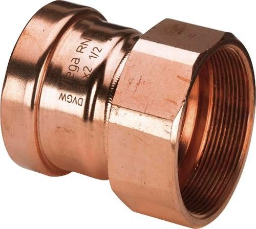 Złączka przejściowa z miedzi GW 64 mm x 2 1/2" Profipress 2412XL
