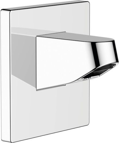 Przyłącze HANSGROHE Pulsify ścienne 100 x 136 mm chrom do głowicy prysznicowej 105  | 24139000