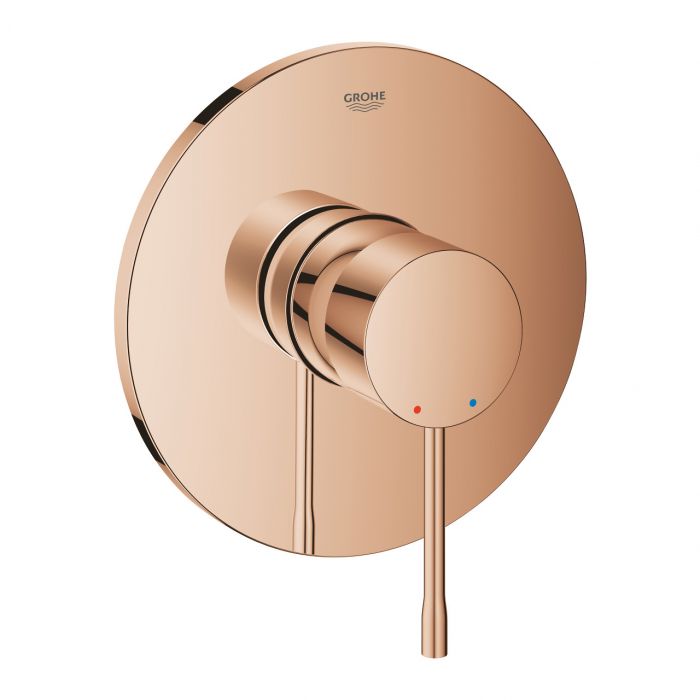 Bateria prysznicowa do montażu z elementem podtynkowym Rapido SmartBox 35604 do obsługi 1 wyjścia wody GROHE Essence 1-uchwytowa 1-otworowa warm sunset | 24168DA1